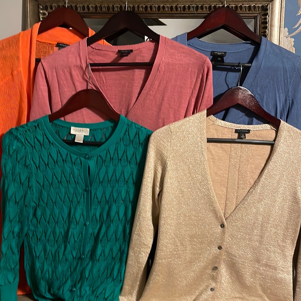 Cardigan sale !  Five for 25.00 !!